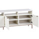 Ambrose 75.25 inch Champagne Gold / Cream Modular Media Console And Cabinet
